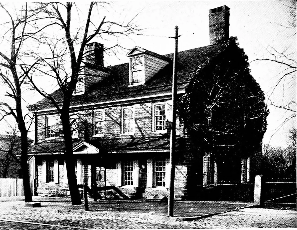 An illustration from The colonial architecture of Philadelphia, 1920, leaf 93