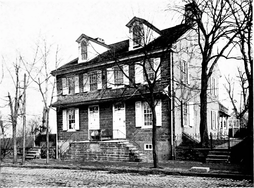 An illustration from The colonial architecture of Philadelphia, 1920, leaf 93