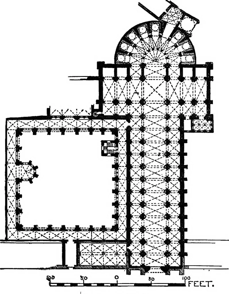 An illustration from Portuguese architecture, 1908, leaf 105