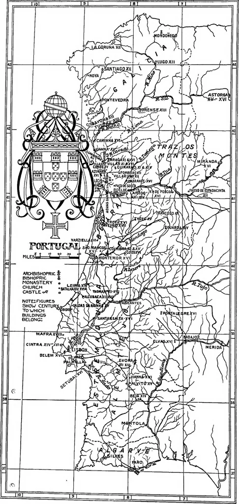 An illustration from Portuguese architecture, 1908, leaf 25