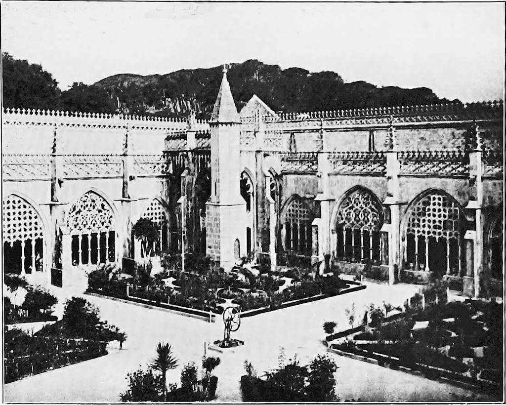 An illustration from Portuguese architecture, 1908, leaf 272