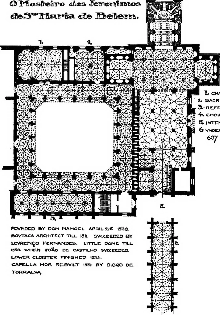 An illustration from Portuguese architecture, 1908, leaf 281