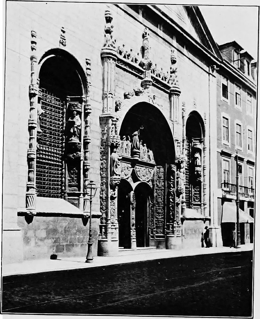 An illustration from Portuguese architecture, 1908, leaf 296