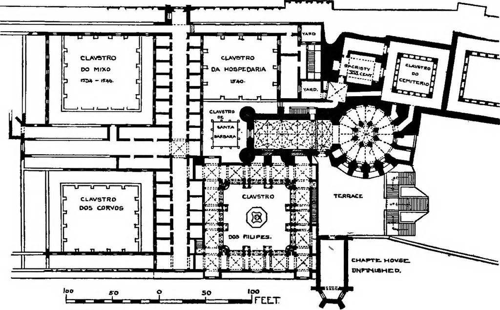 An illustration from Portuguese architecture, 1908, leaf 342