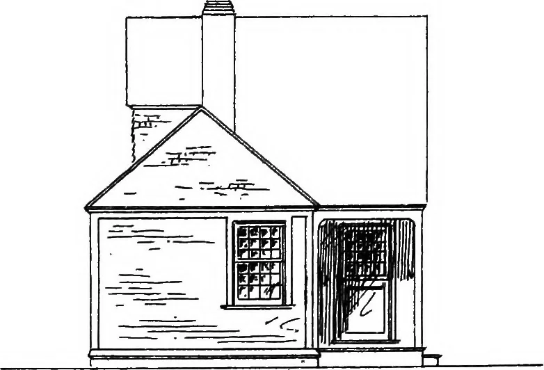 An illustration from American cottages; consisting of fouty-four large quarto plates, containing original designs of medium and low cost cottages, seaside and country houses. Also, a club house, pavilion .., 1883, leaf 16