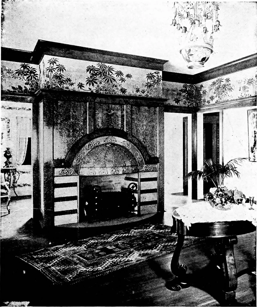 An illustration from Houses for town or country, 1907, leaf 110