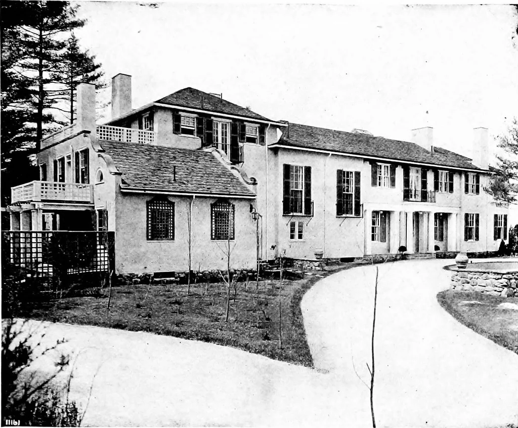 An illustration from Houses for town or country, 1907, leaf 120