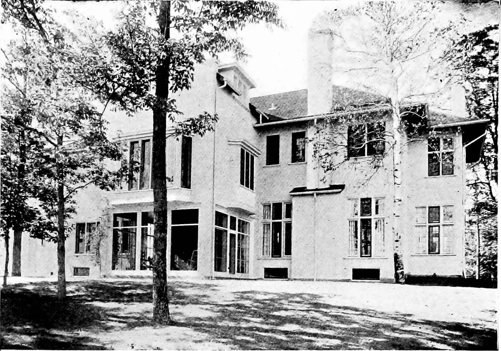 An illustration from Houses for town or country, 1907, leaf 123