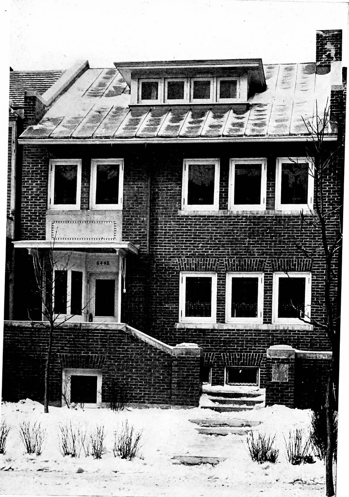 An illustration from Houses for town or country, 1907, leaf 130