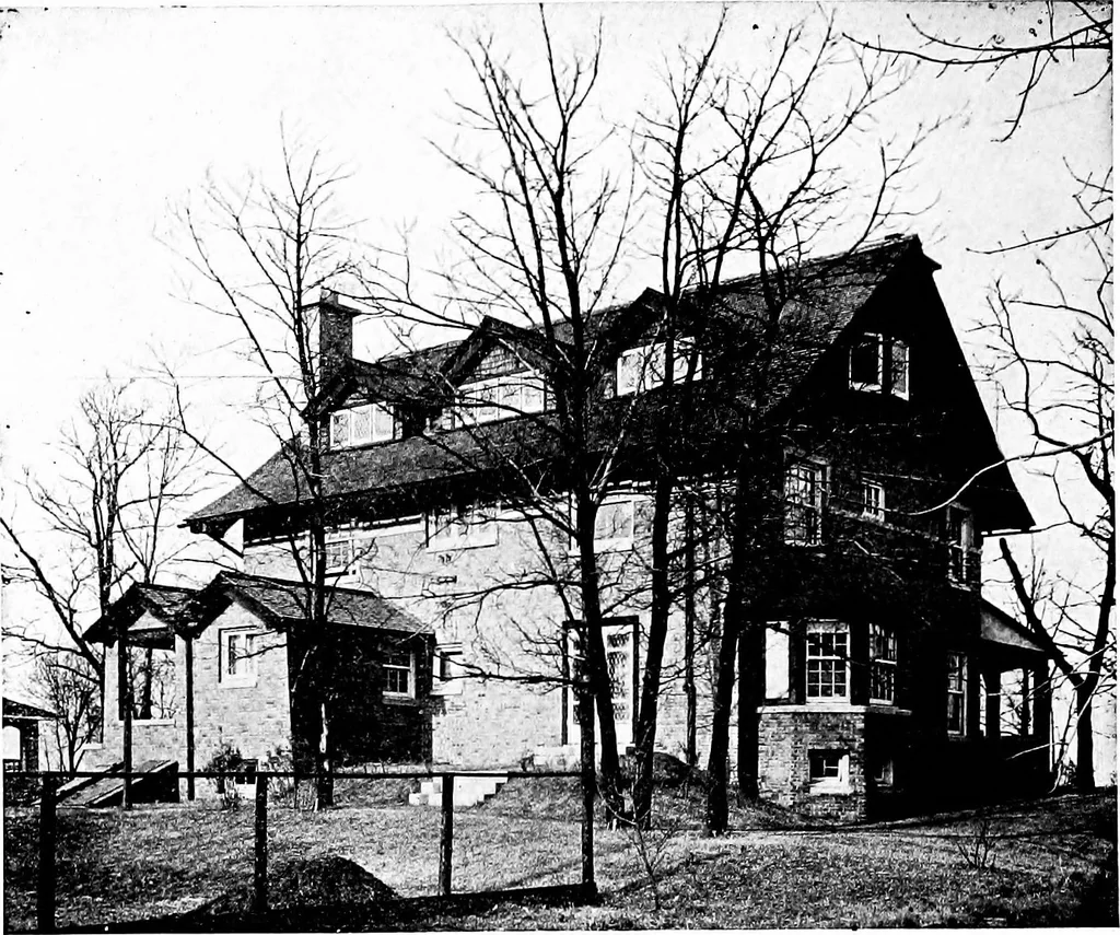 An illustration from Houses for town or country, 1907, leaf 133