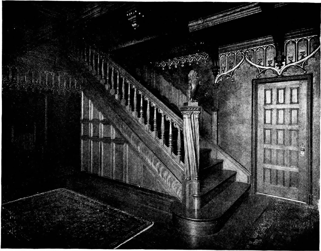 An illustration from Houses for town or country, 1907, leaf 147