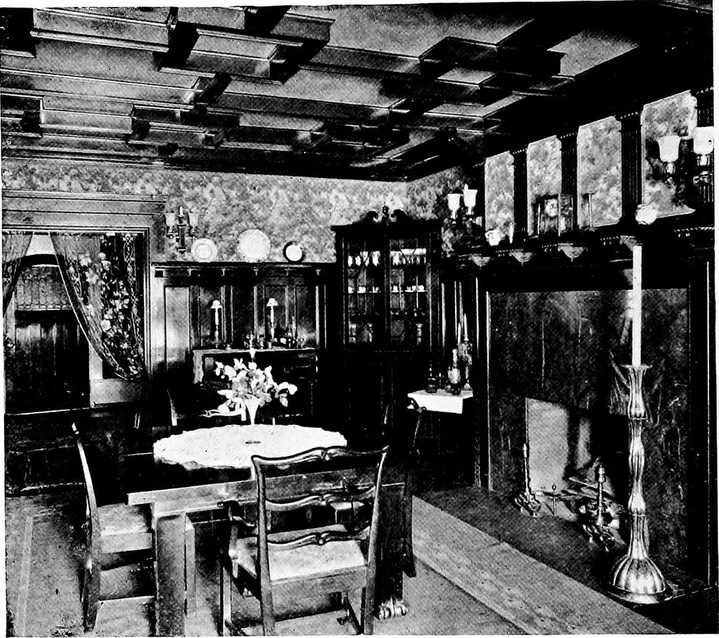 An illustration from Houses for town or country, 1907, leaf 175