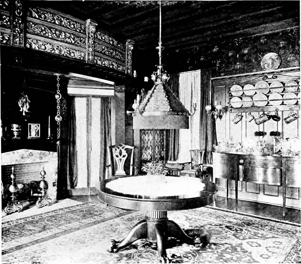 An illustration from Houses for town or country, 1907, leaf 176