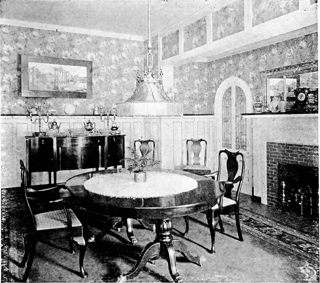 An illustration from Houses for town or country, 1907, leaf 180