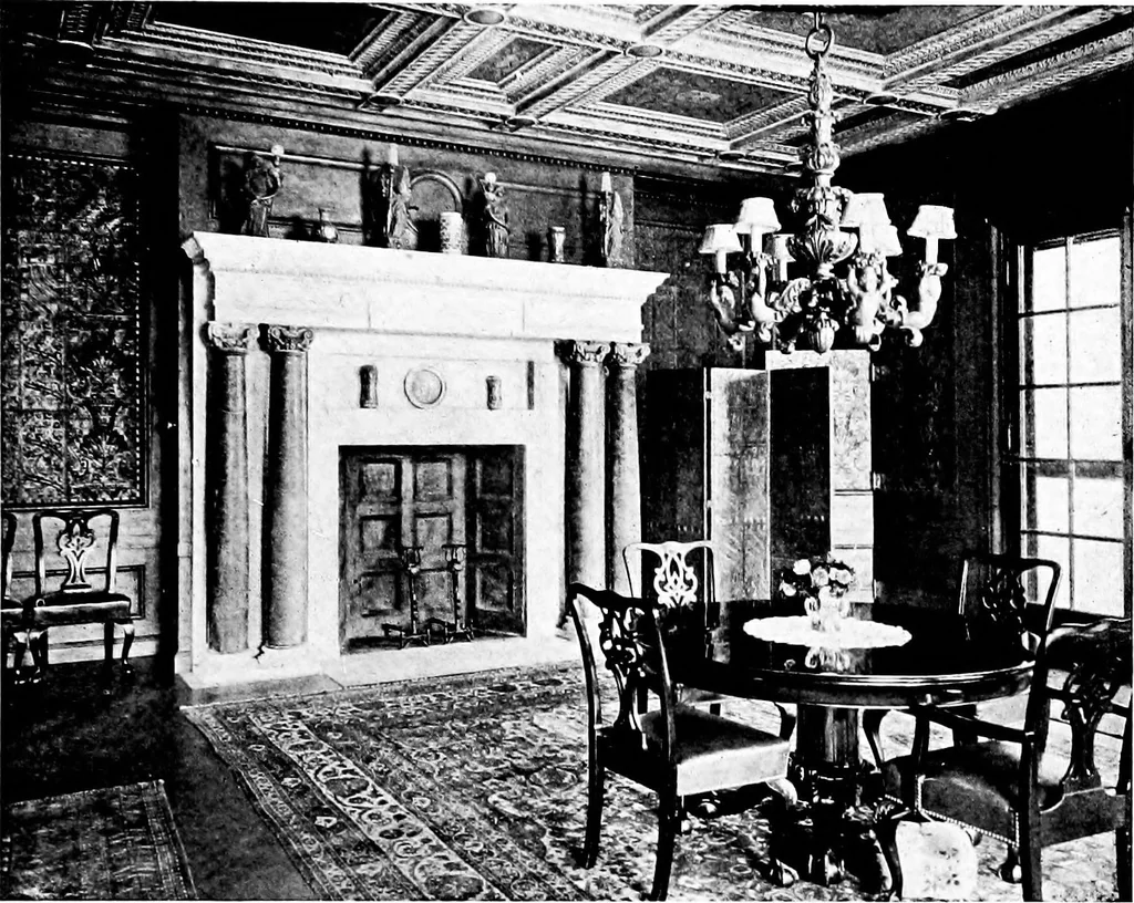 An illustration from Houses for town or country, 1907, leaf 182