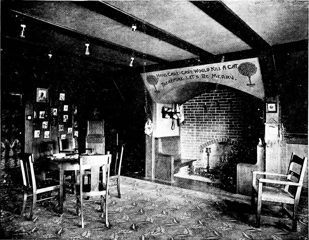 An illustration from Houses for town or country, 1907, leaf 187