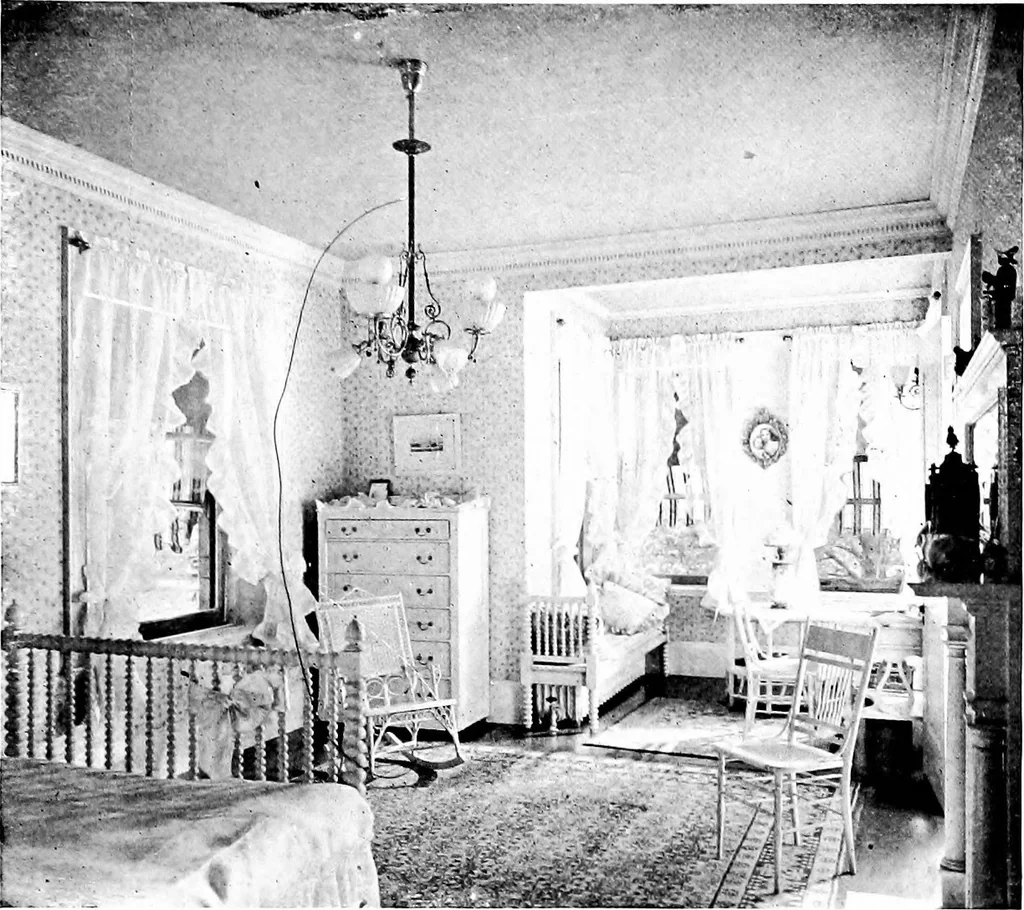 An illustration from Houses for town or country, 1907, leaf 196