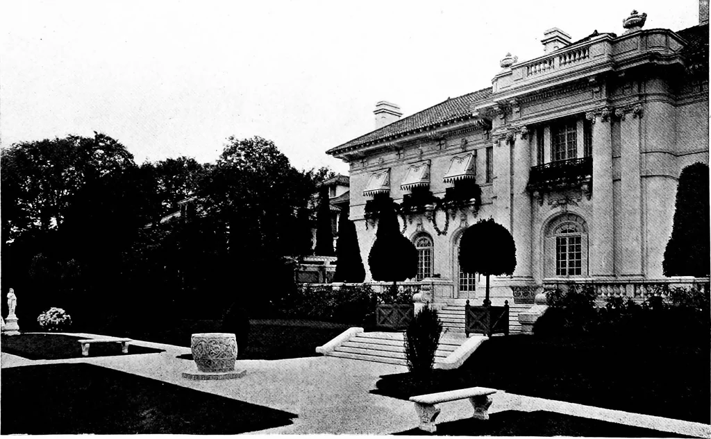 An illustration from Houses for town or country, 1907, leaf 246