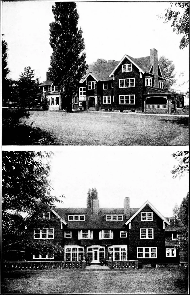 An illustration from Houses for town or country, 1907, leaf 38