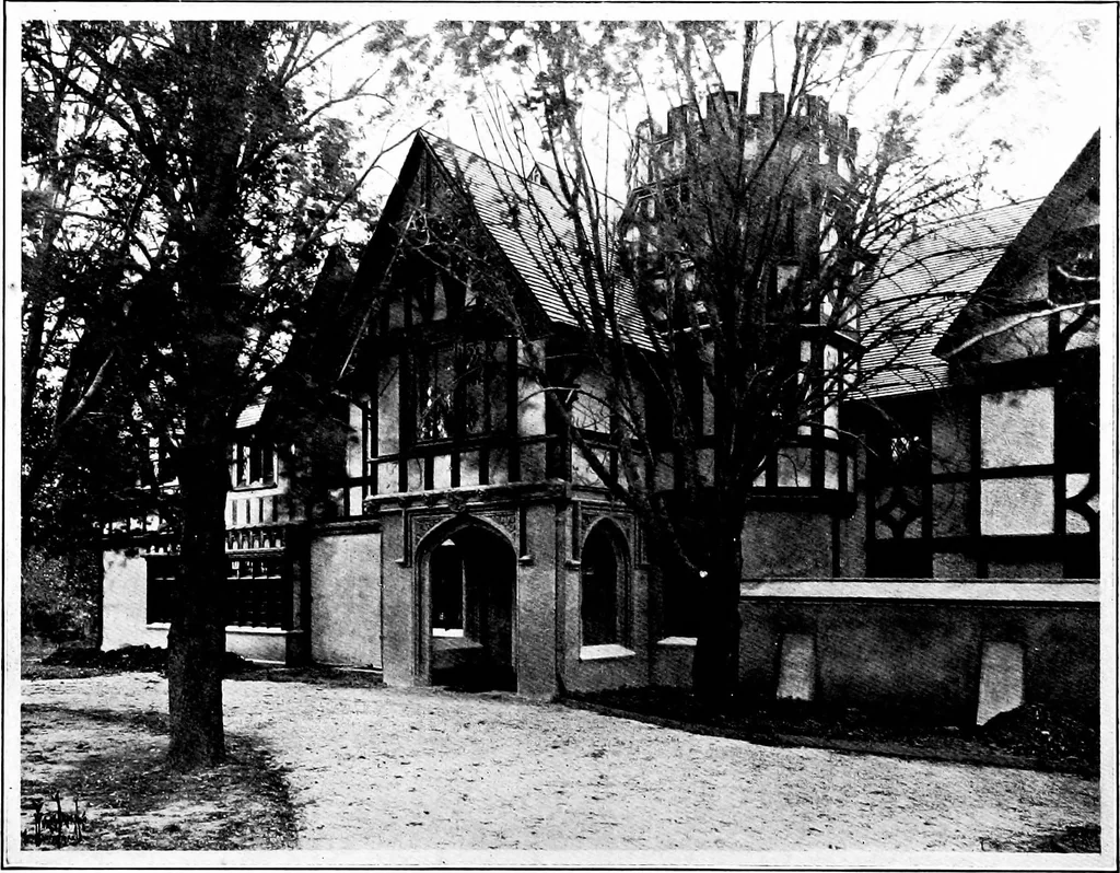 An illustration from Houses for town or country, 1907, leaf 39