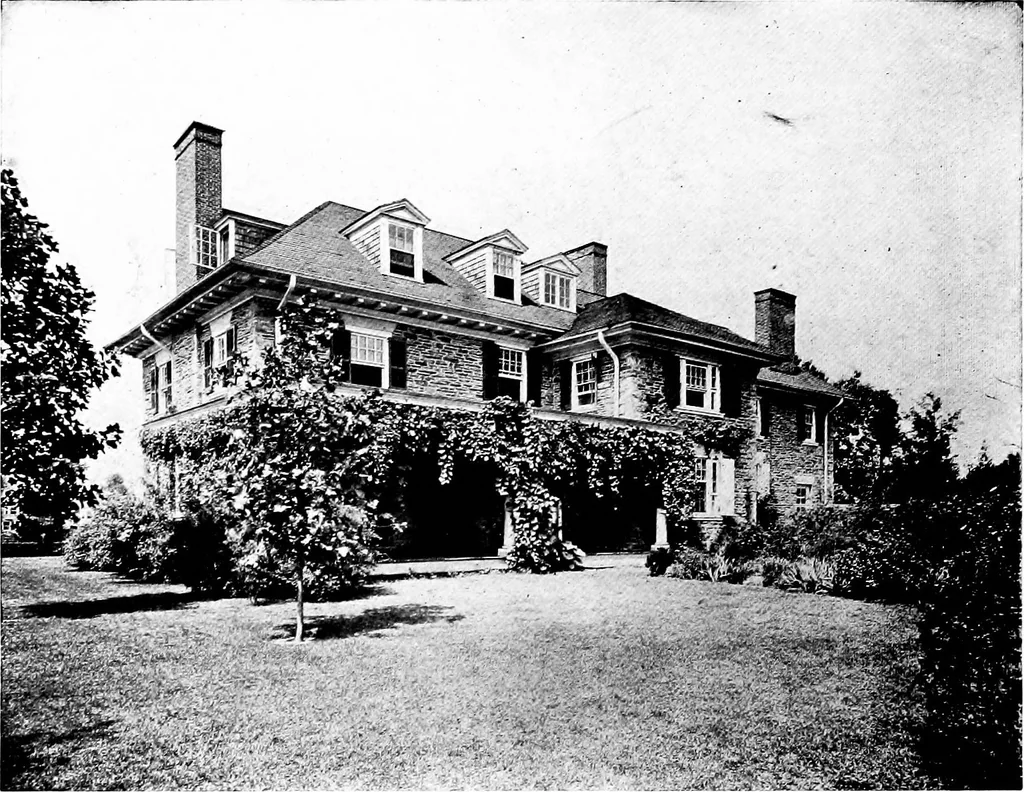 An illustration from Houses for town or country, 1907, leaf 43