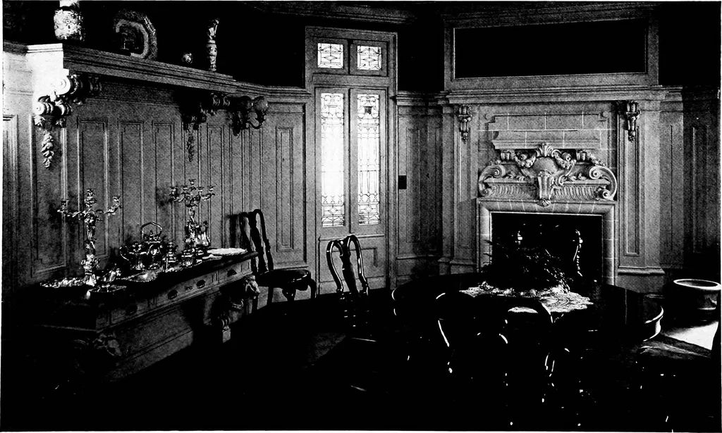 An illustration from Houses for town or country, 1907, leaf 60
