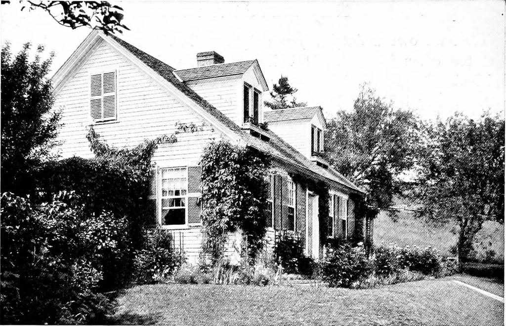 An illustration from Inexpensive homes of individuality; being a collection of photographs and floor plans illustrating certain of America's best country and suburban homes of moderate size, 1915, leaf 13