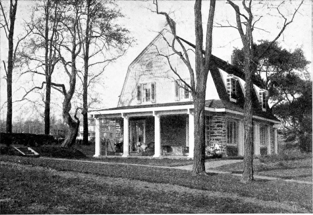 An illustration from Inexpensive homes of individuality; being a collection of photographs and floor plans illustrating certain of America's best country and suburban homes of moderate size, 1915, leaf 50