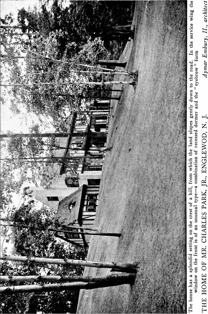 An illustration from Inexpensive homes of individuality; being a collection of photographs and floor plans illustrating certain of America's best country and suburban homes of moderate size, 1915, leaf 51