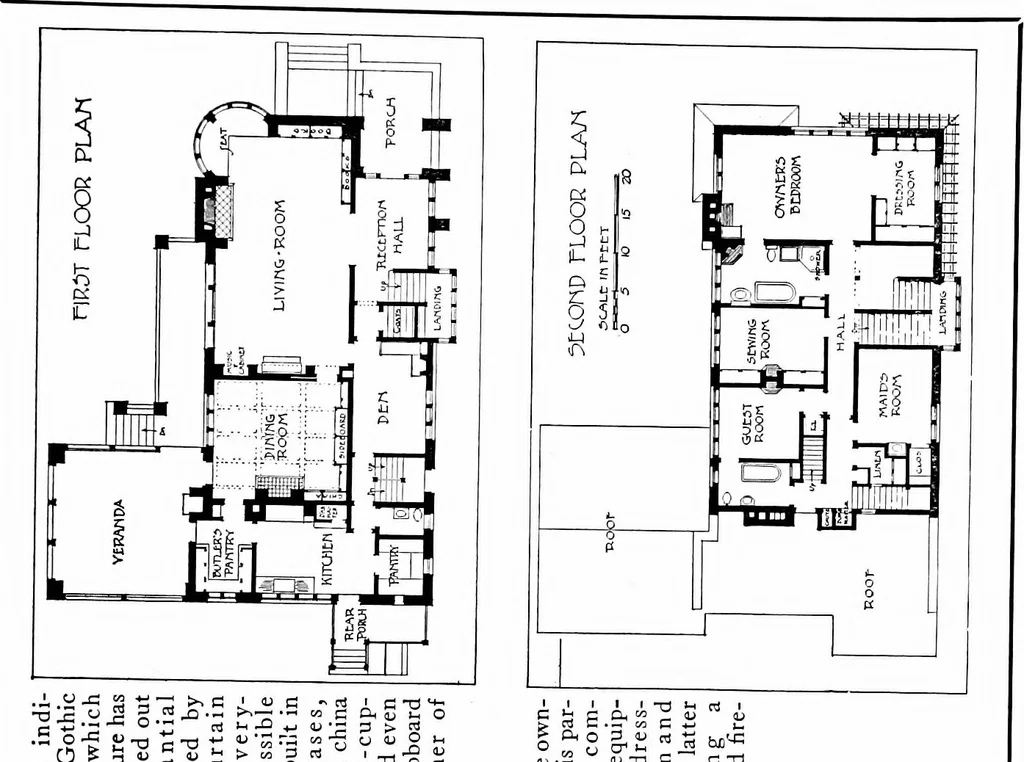An illustration from Inexpensive homes of individuality; being a collection of photographs and floor plans illustrating certain of America's best country and suburban homes of moderate size, 1915, leaf 60