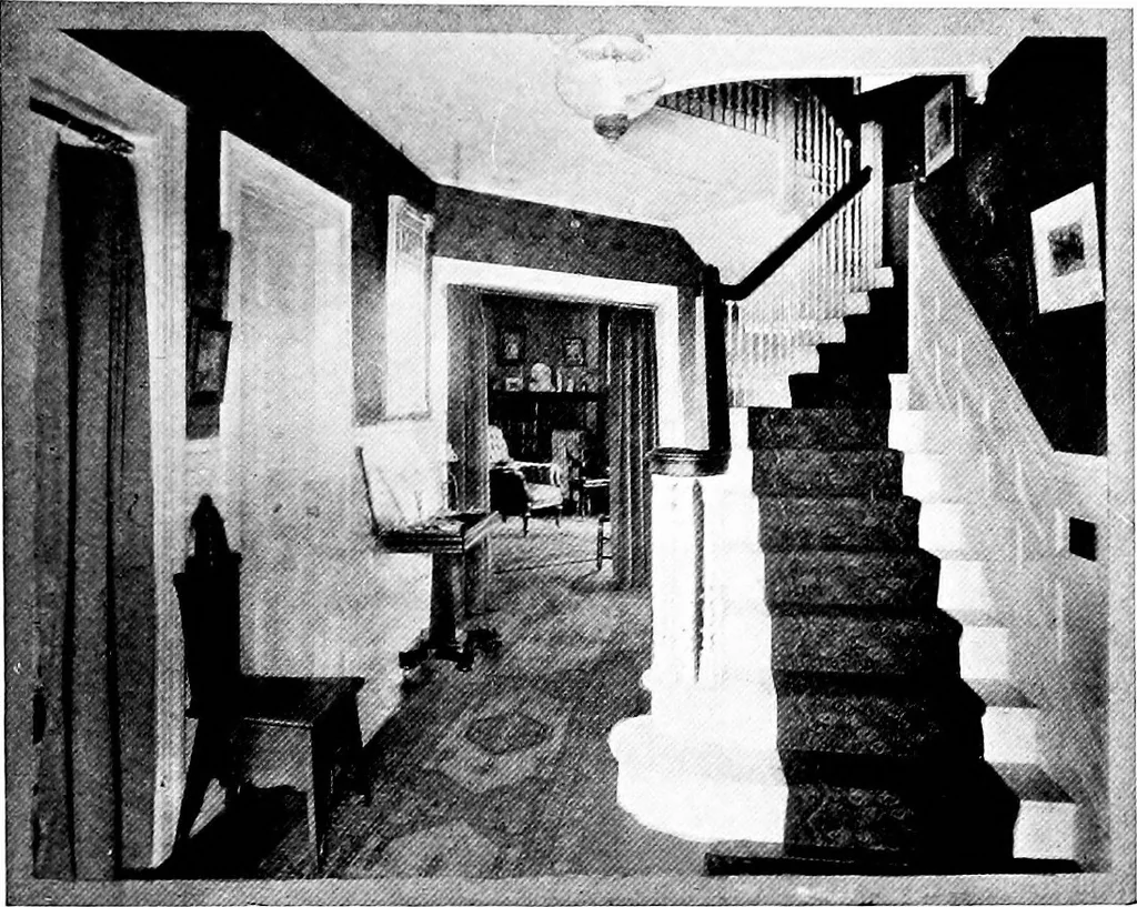 An illustration from Inexpensive homes of individuality; being a collection of photographs and floor plans illustrating certain of America's best country and suburban homes of moderate size, 1915, leaf 64