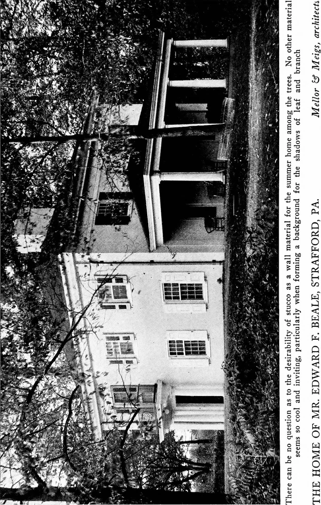 An illustration from Inexpensive homes of individuality; being a collection of photographs and floor plans illustrating certain of America's best country and suburban homes of moderate size, 1915, leaf 65