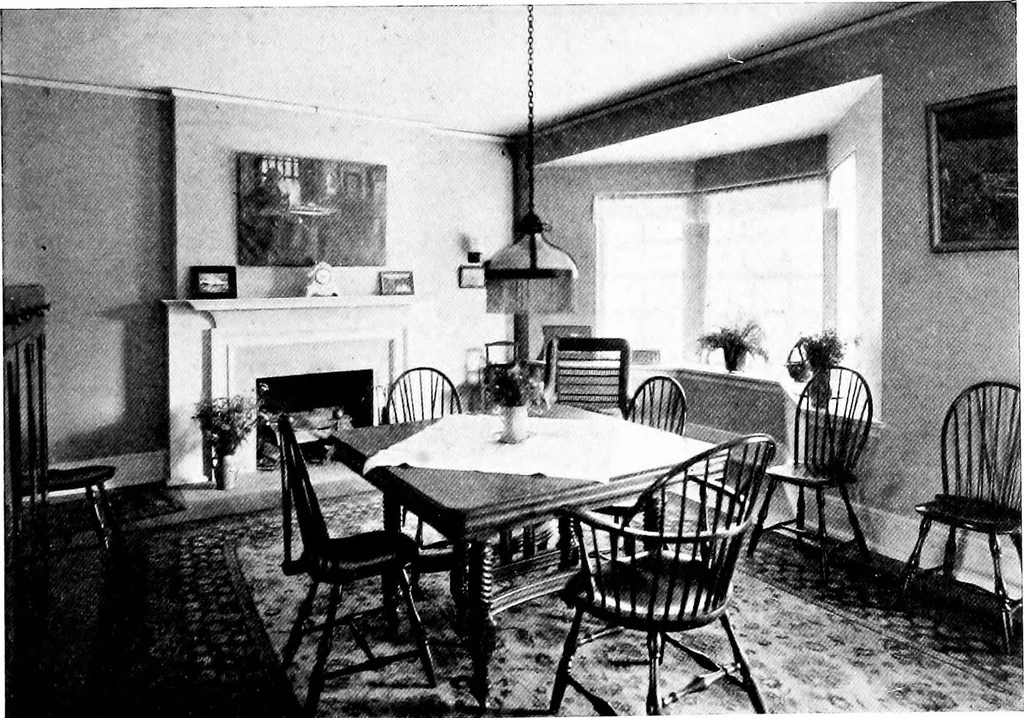 An illustration from Inexpensive homes of individuality; being a collection of photographs and floor plans illustrating certain of America's best country and suburban homes of moderate size, 1915, leaf 70