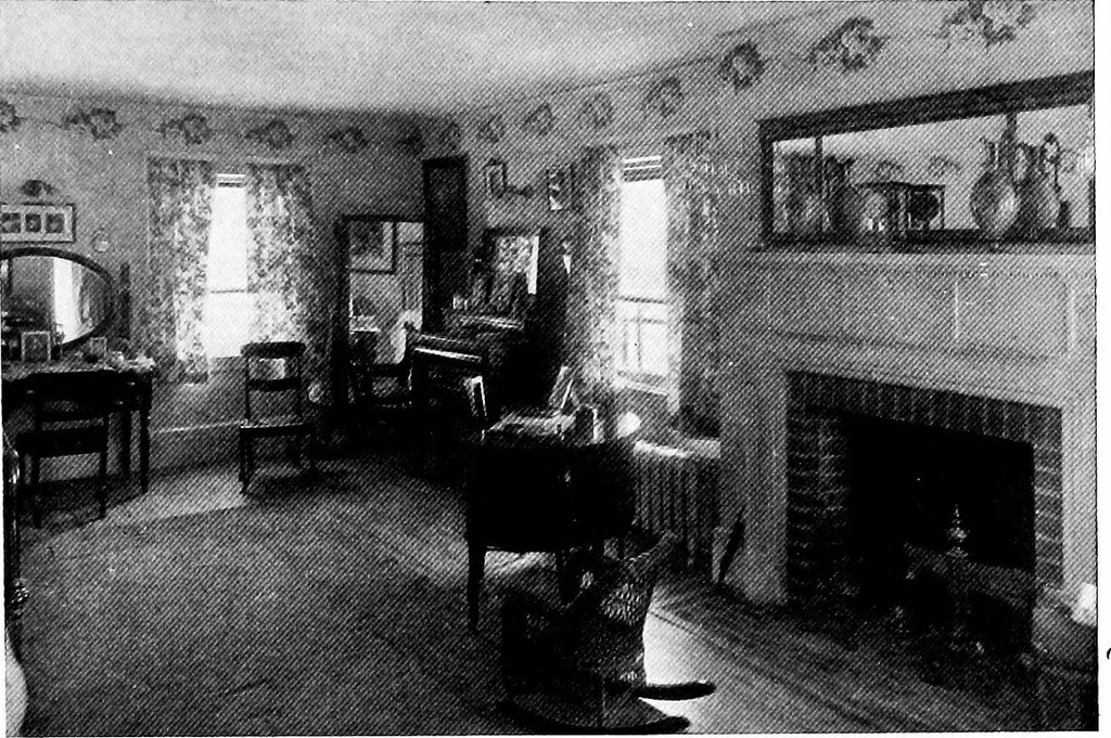 An illustration from Inexpensive homes of individuality; being a collection of photographs and floor plans illustrating certain of America's best country and suburban homes of moderate size, 1915, leaf 78