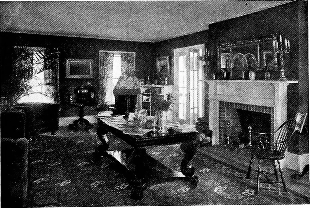An illustration from Inexpensive homes of individuality; being a collection of photographs and floor plans illustrating certain of America's best country and suburban homes of moderate size, 1915, leaf 78