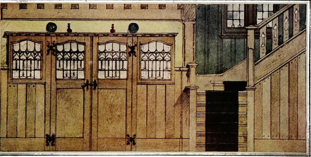 An illustration from The modern home; a book of British domestic architectvre for moderate incomes; a companion volvme to "The British home of to-day";, 1906, leaf 163