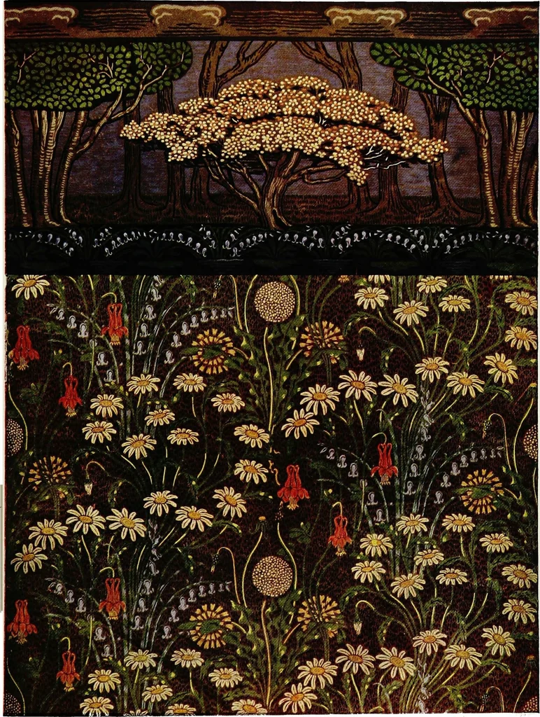 An illustration from The modern home; a book of British domestic architectvre for moderate incomes; a companion volvme to "The British home of to-day";, 1906, leaf 217