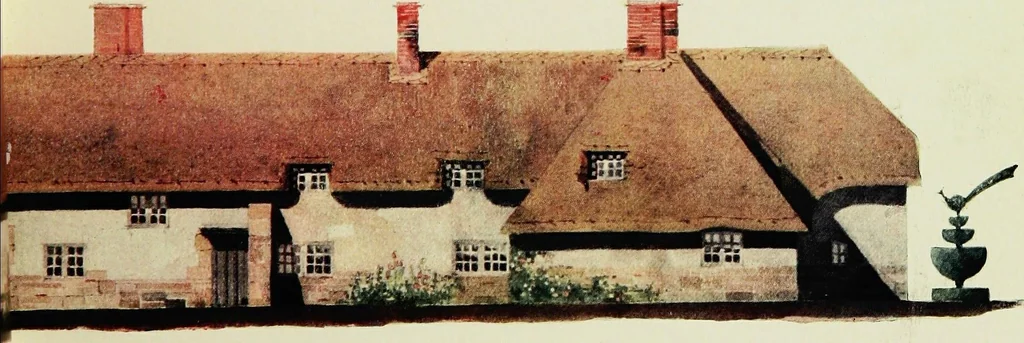 An illustration from The modern home; a book of British domestic architectvre for moderate incomes; a companion volvme to "The British home of to-day";, 1906, leaf 43