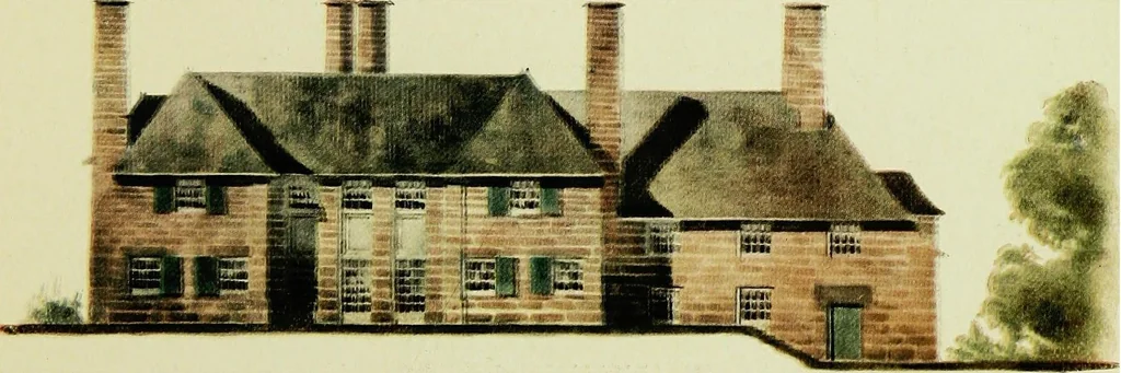 An illustration from The modern home; a book of British domestic architectvre for moderate incomes; a companion volvme to "The British home of to-day";, 1906, leaf 99