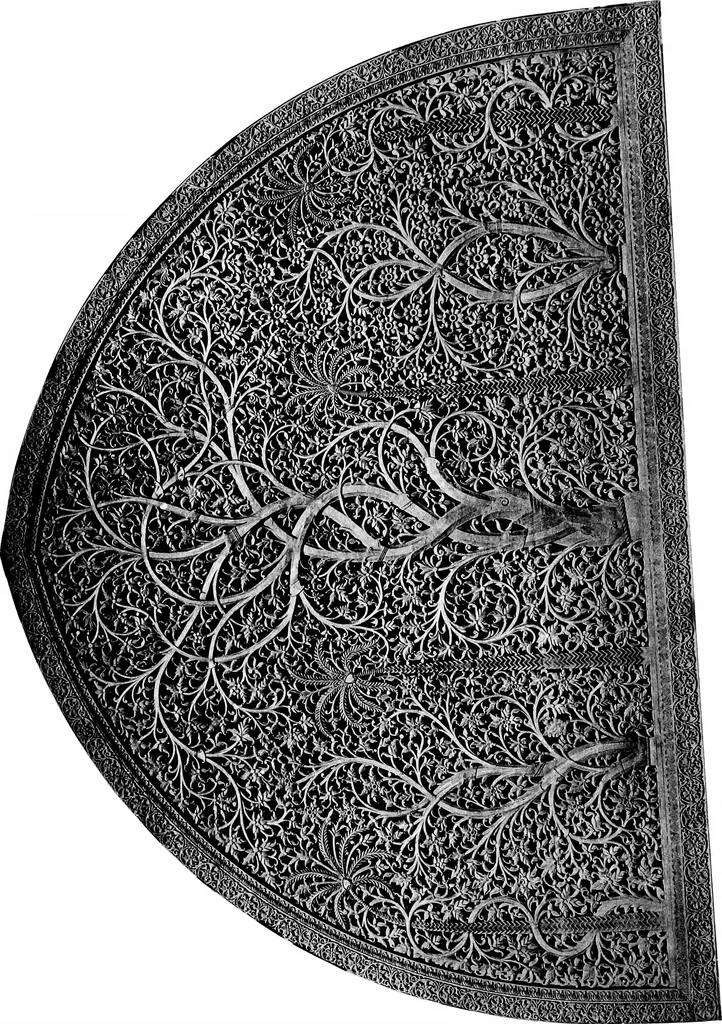 An illustration from Indian domestic architecture, 1885, leaf 18