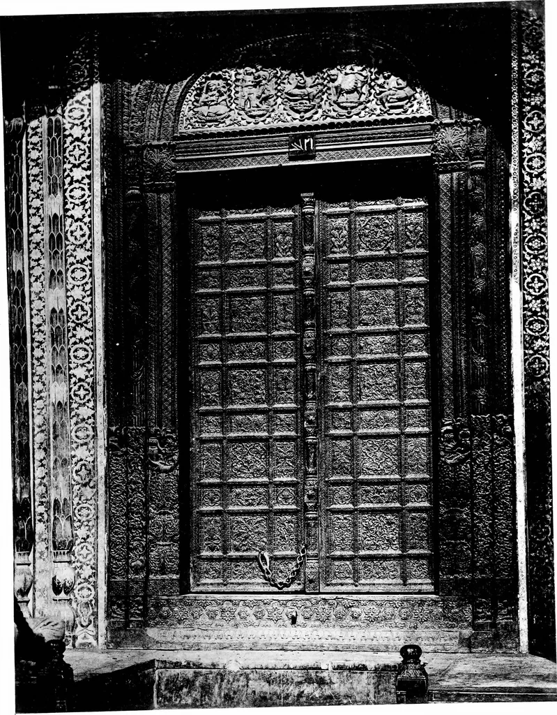 An illustration from Indian domestic architecture, 1885, leaf 30