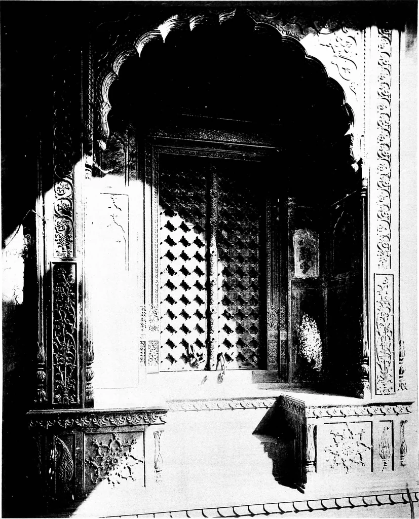 An illustration from Indian domestic architecture, 1885, leaf 38