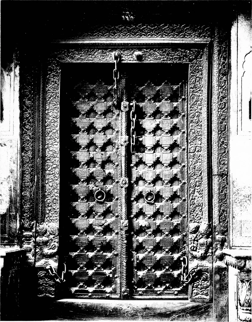 An illustration from Indian domestic architecture, 1885, leaf 44