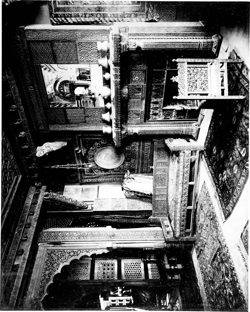 An illustration from Indian domestic architecture, 1885, leaf 54