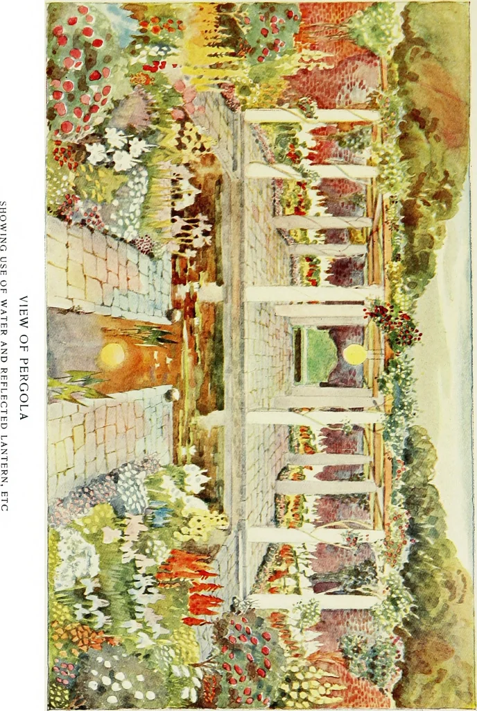An illustration from Houses and gardens, 1906, leaf 150