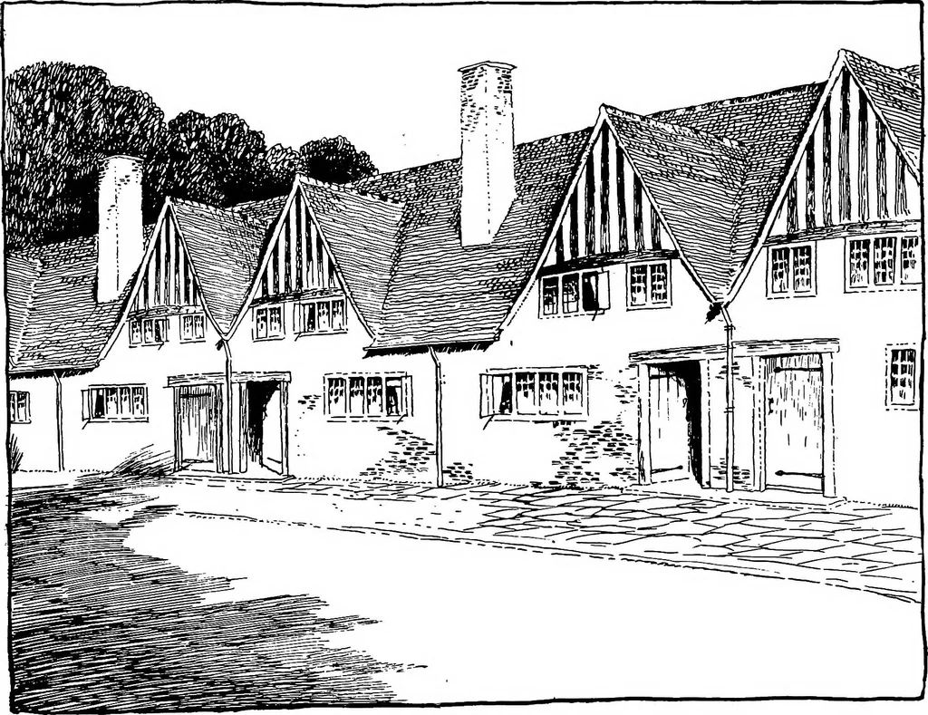An illustration from Houses and gardens, 1906, leaf 155