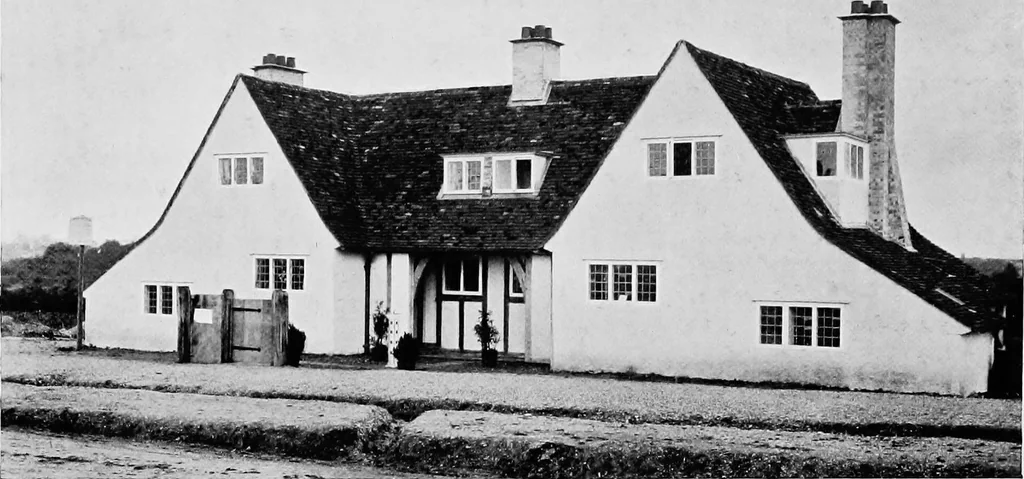 An illustration from Houses and gardens, 1906, leaf 157