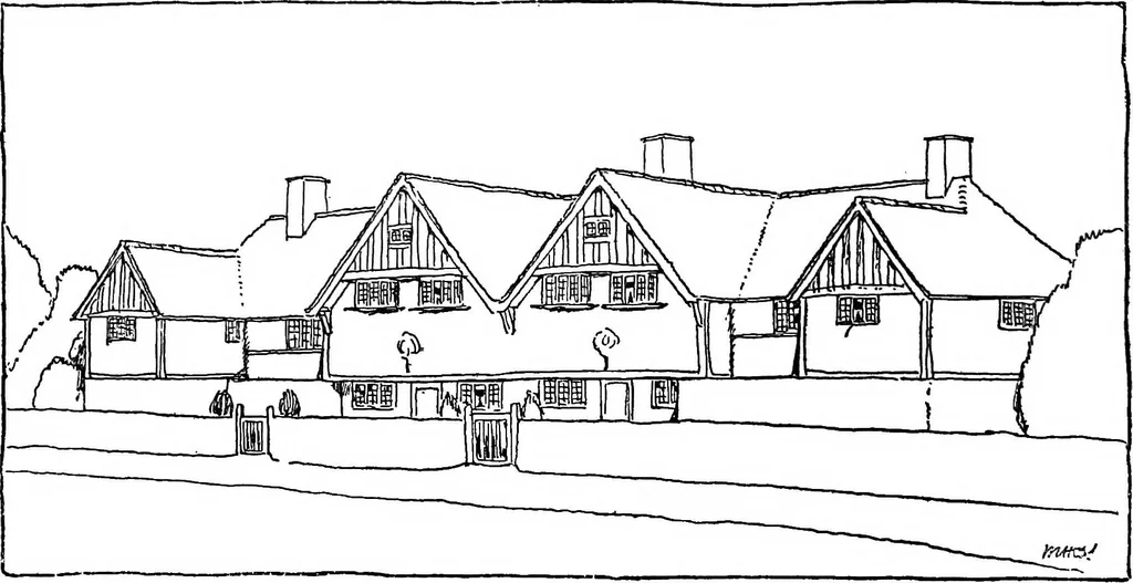 An illustration from Houses and gardens, 1906, leaf 163