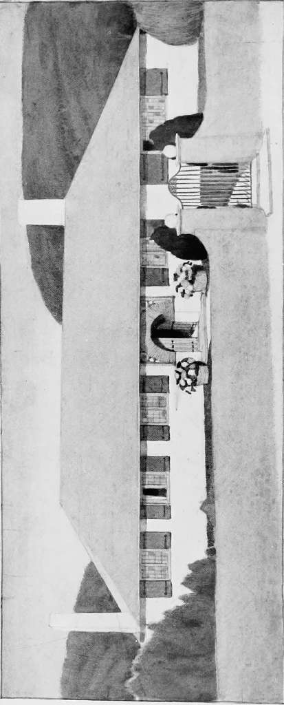 An illustration from Houses and gardens, 1906, leaf 169