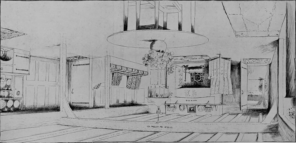 An illustration from Houses and gardens, 1906, leaf 170